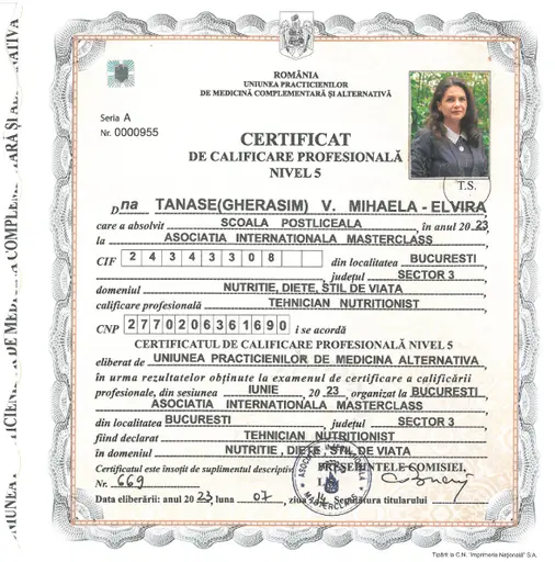 Tehnician Nutritionist