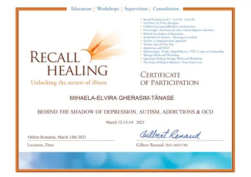 Recall Healing - Depresie