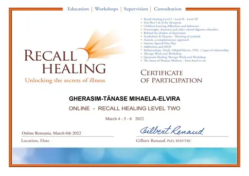 Recall Healing - Nivel II
