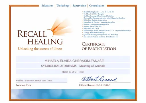 Recall Healing - Simbolism